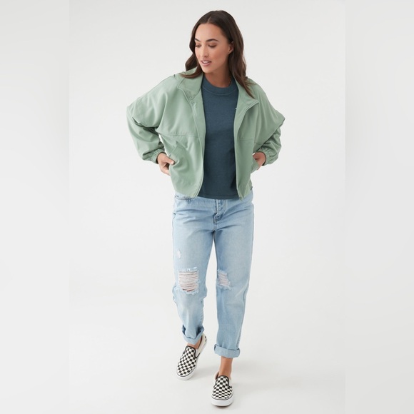 O’Neill Layton hybrid utility Jacket sage M - Picture 2 of 12